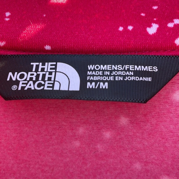 The North Face pink galaxy splatter quarter zip M - Picture 3 of 10